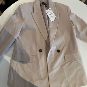 Tan Zara Blazer (BRAND NEW)